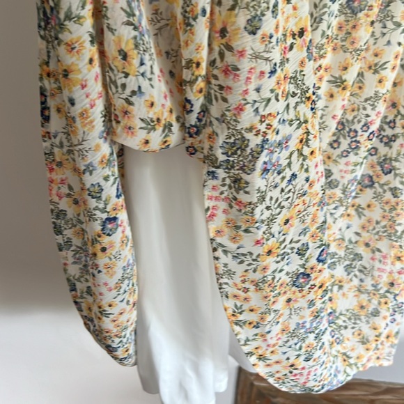 MSK Floral Chiffon midi dress - Picture 6 of 6